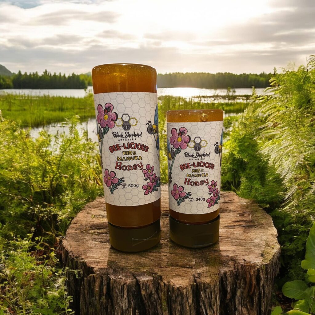 Introducing our brand new Bee-licious Kids Manuka Honey, crafted especially for little honey lovers!