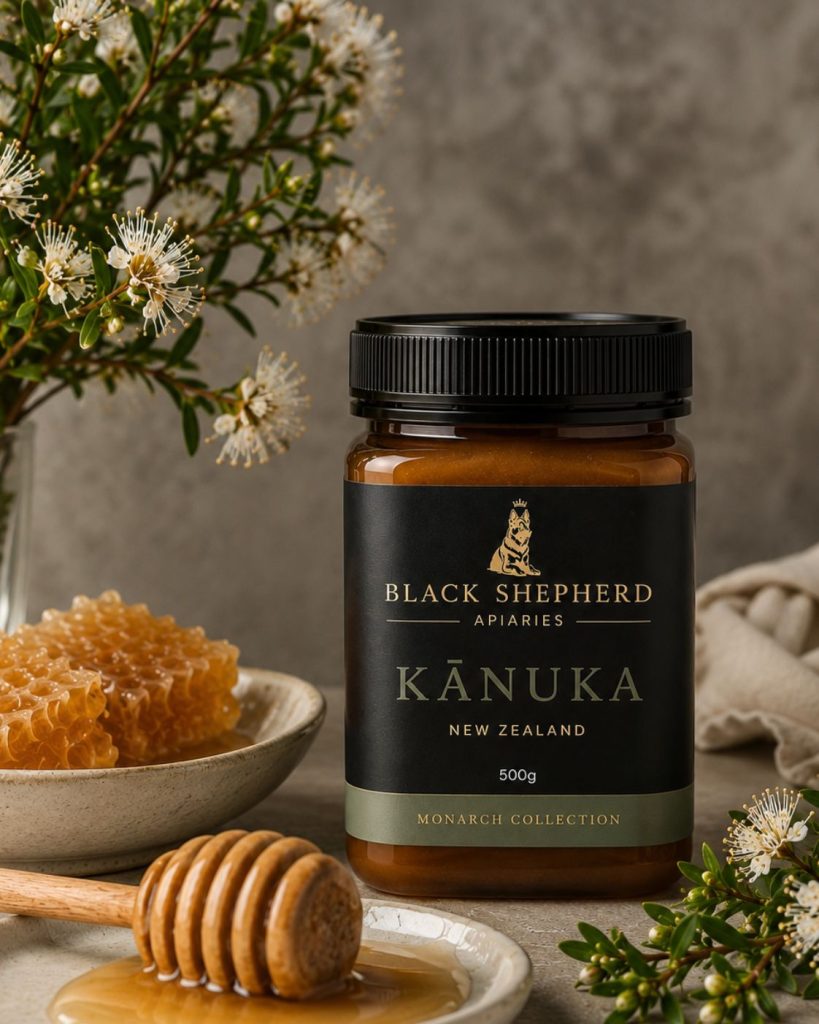 Pure New Zealand Kānuka Honey 500g jar - Manuka's native cousin